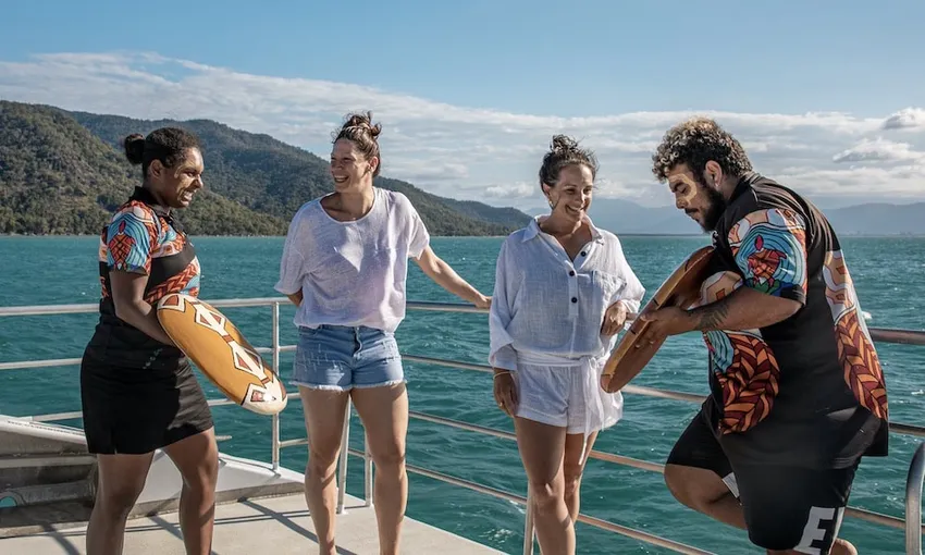 Great Barrier Reef Dreamtime Cruise with Indigenous Sea Rangers