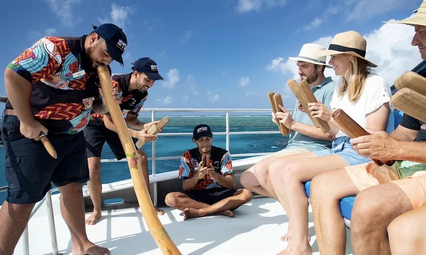 Great Barrier Reef Dreamtime Cruise with Indigenous Sea Rangers