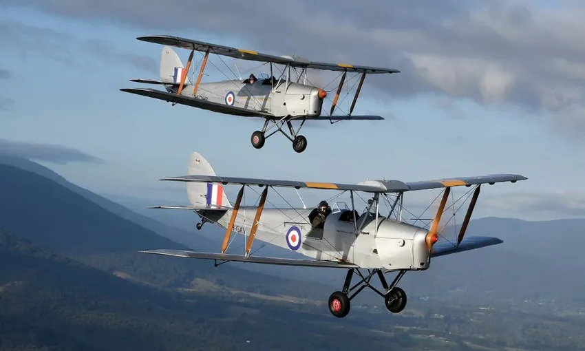 Tiger Moth Scenic Flight over Yarra Valley