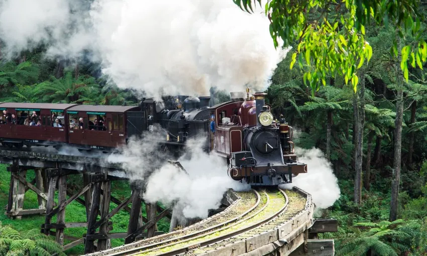 Healesville Sanctuary and Puffing Billy Scenic Bus Tour | Experience Oz