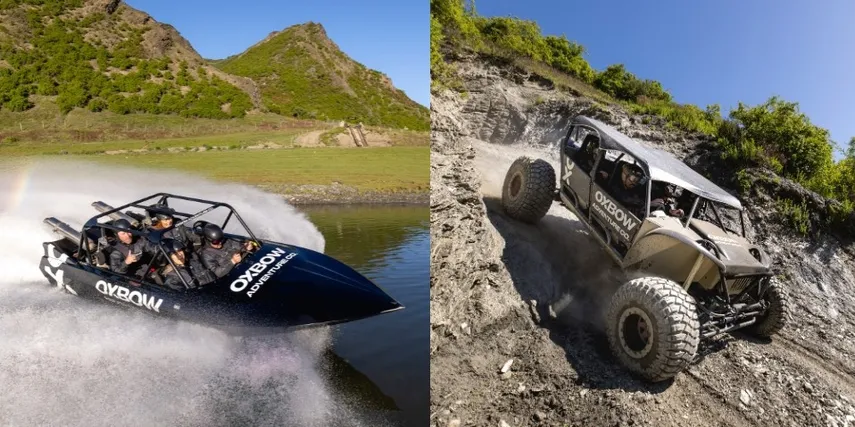 Epic Duo Jet Sprint Boat Ride and Ultimate Off-Roader - Book Now | Experience Oz