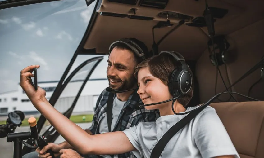 Kids Helicopter Joy Ride in Melbourne for 2 - 20 Minutes