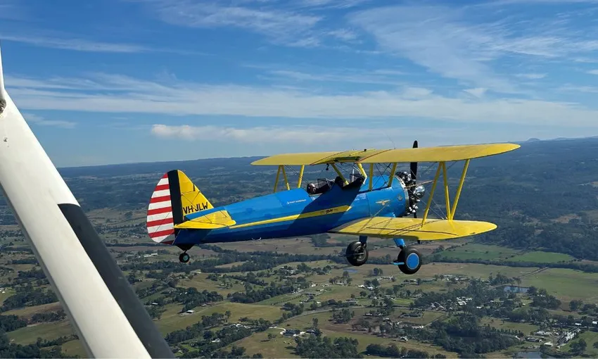 Boeing Stearman Warbird Flight, 30 Minutes - Camden