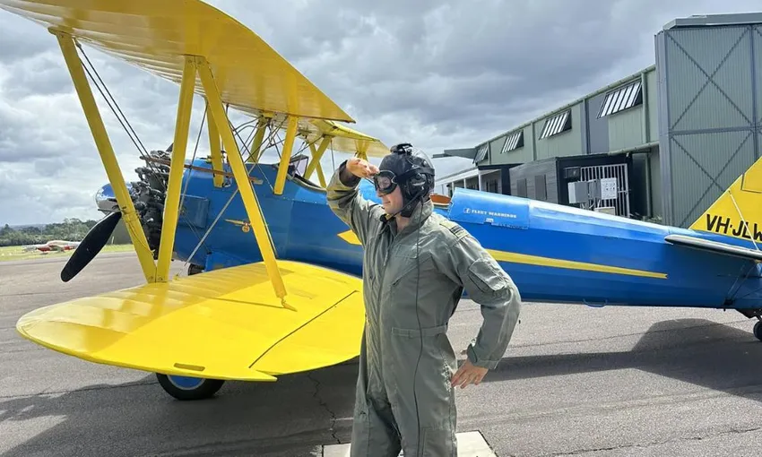 Boeing Stearman Warbird Flight, 30 Minutes - Camden