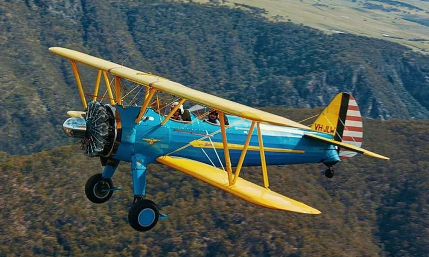 Boeing Stearman Warbird Flight, 30 Minutes - Camden