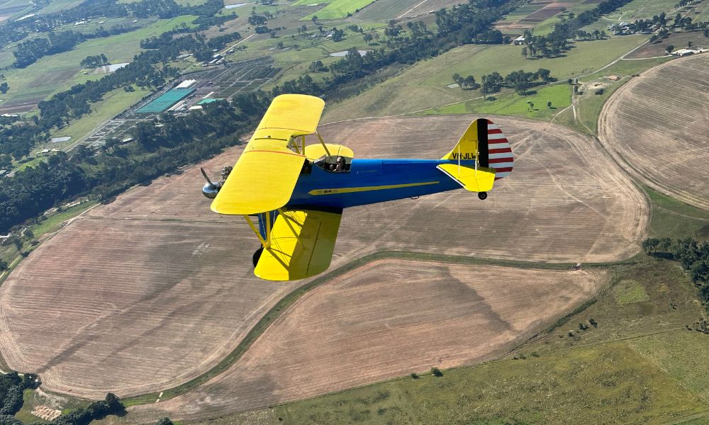 Boeing Stearman Warbird Flight, 30 Minutes - Camden
