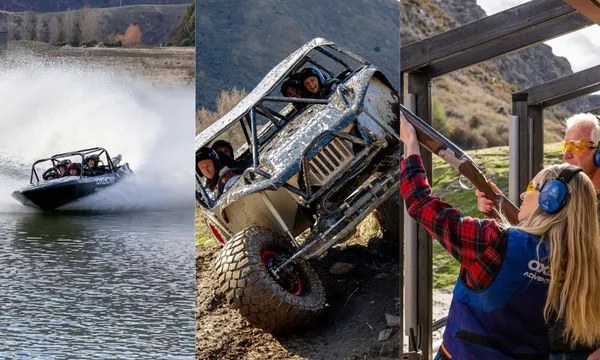 Thrill Seeker Jet Sprint Boating, Ultimate Off Roading and Clay Target Shooting