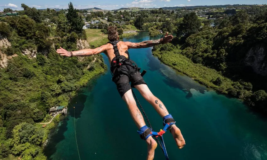 Bungy Jump Experience from Taupo - 1 Hour | Experience Oz + NZ