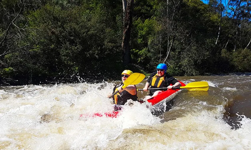 White Water Rafting on Melbourne's Yarra River | Experience Oz