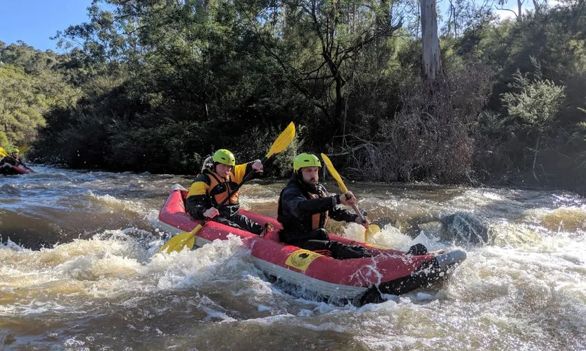 White Water Rafting on Melbourne's Yarra River | Experience Oz
