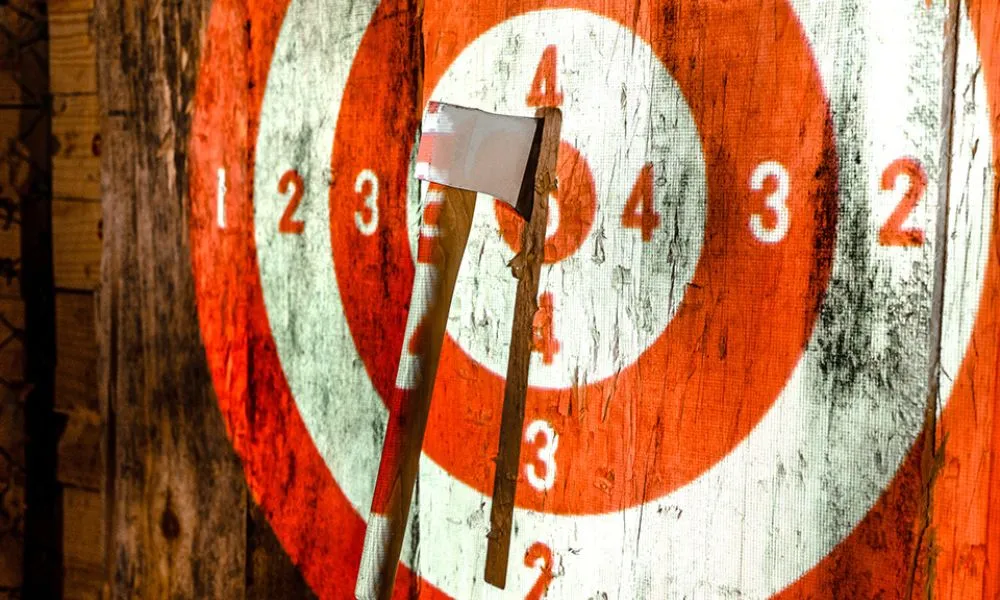 Axe Throwing at The Big Banana Fun Park | Experience Oz-2