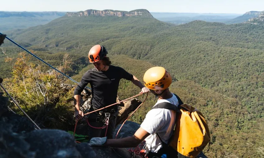 Blue Mountains Boars Head Abseiling - Book Now | Experience Oz