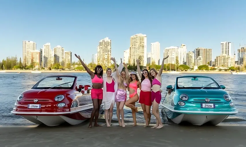 Gold Coast Fiat 500 Boat Sunset Tour - 2 Hours