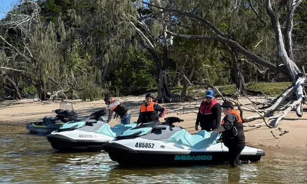 Guided Jetski Adventure To Moreton Bay, 4 Hours - Brisbane