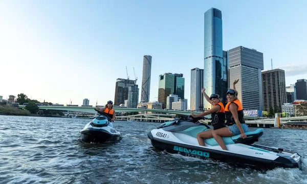 Sunset Guided Jetski River Tour, 2 Hours - Brisbane