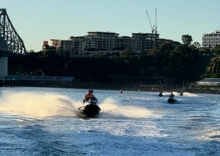 Sunset Guided Jetski River Tour, 2 Hours - Brisbane