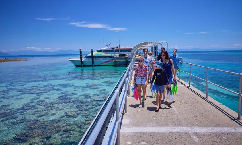 Green Island Catamaran Tour - Half Day | ExperienceOz