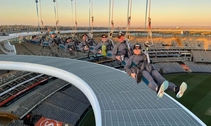 Optus Stadium VERTIGO Rooftop Tour at Twilight - 1.5 Hours | Experience Oz