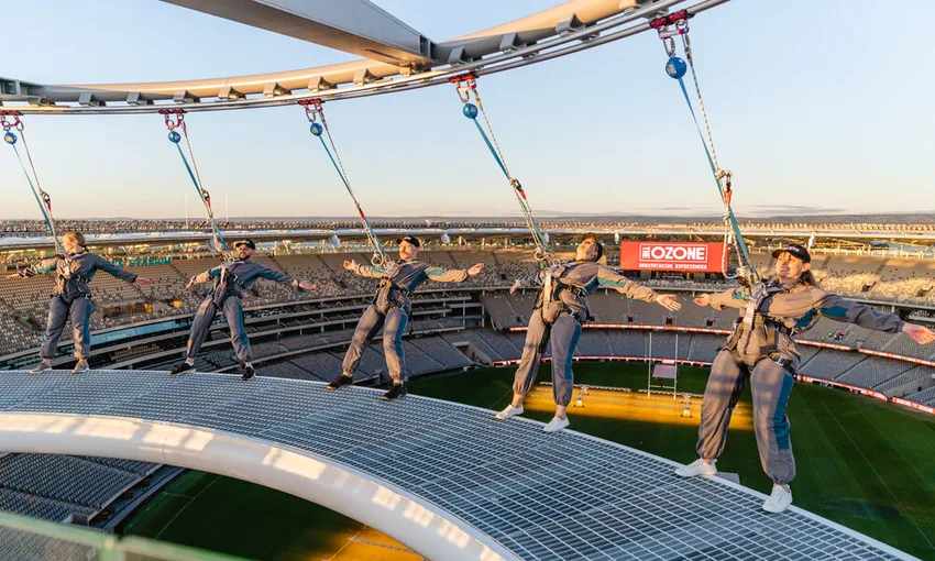 Optus Stadium VERTIGO Rooftop Tour at Twilight - 1.5 Hours | Experience Oz