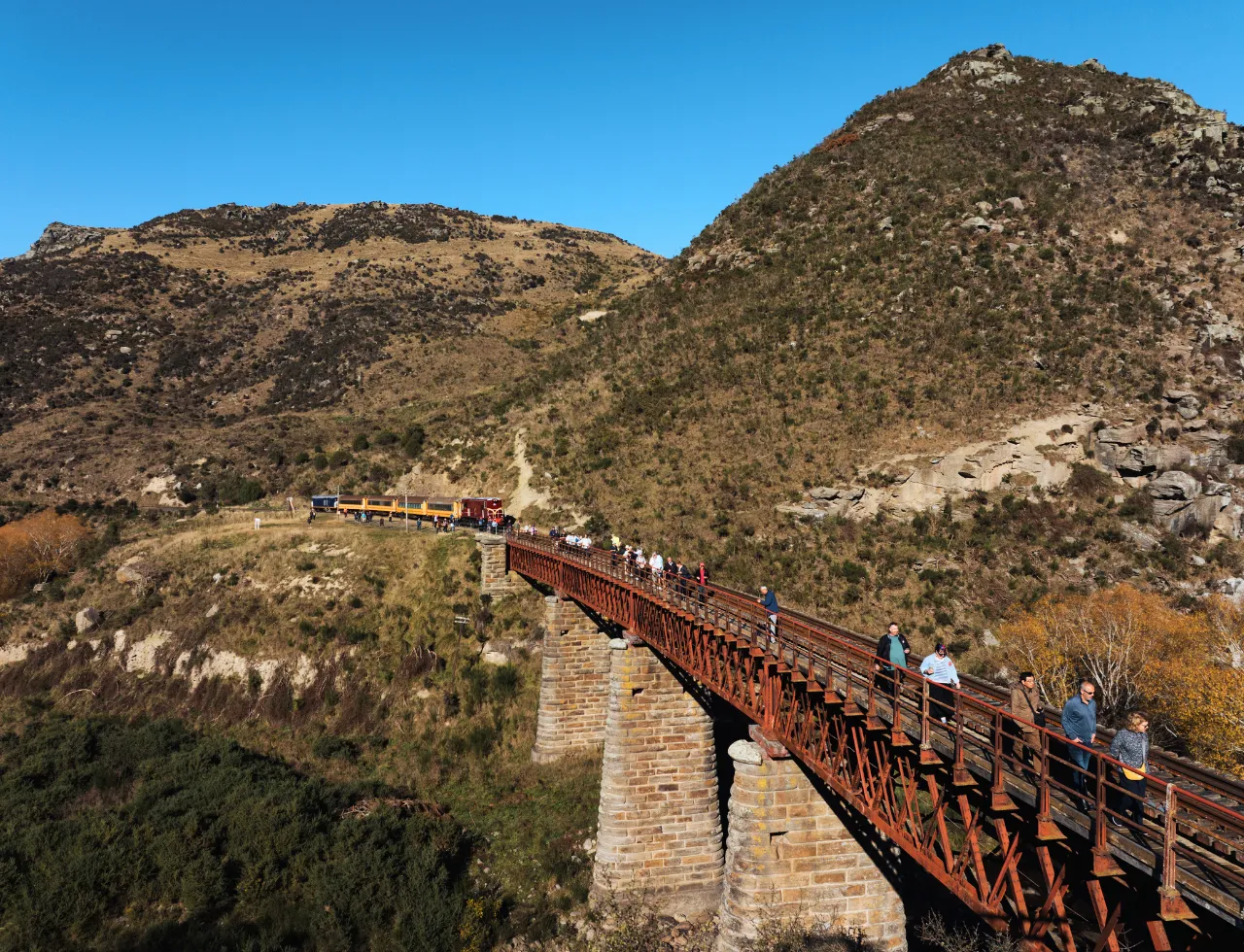 Scenic Railway Trip through Taieri Gorge from Dunedin | Experience Oz-7