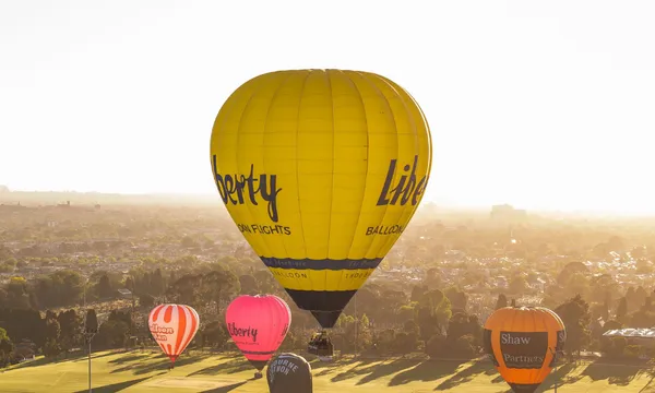 Sunrise Hot Air Balloon Flight, 1 Hour - Melbourne