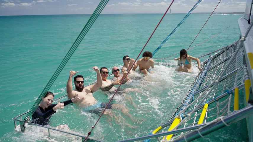 K’gari Boom Net Sightseeing Cruise - 3 Hours | Experience Oz