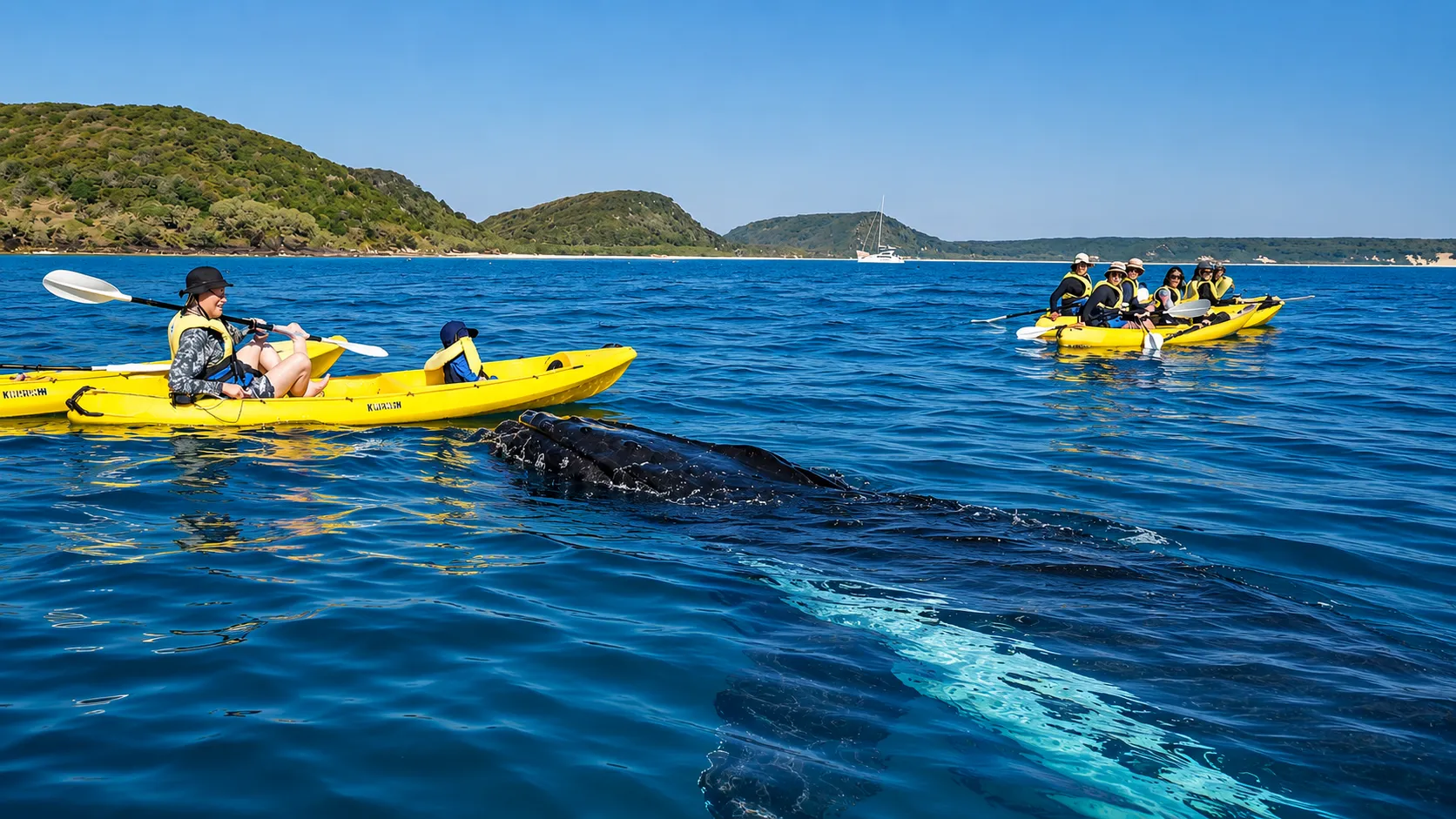 Whale Watching On Ocean Kayaks & Beach 4X4 Tour - Noosa | Experience Oz-9