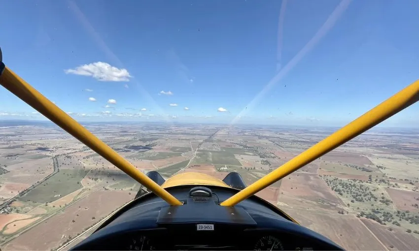 Learn To Fly Introductory Flight In Narromine