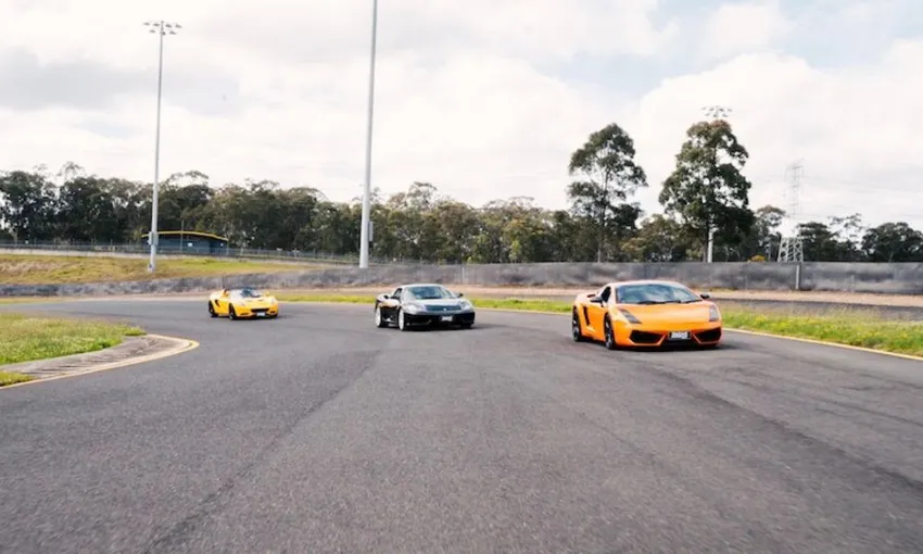 Ferrari, Lotus and Lamborghini Combo, 12 Laps - Melbourne