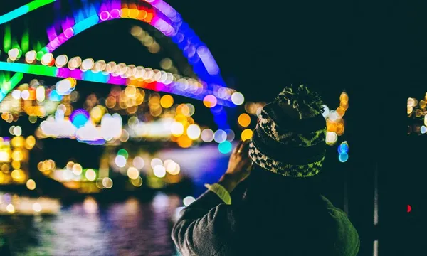 Vivid Sydney Dinner Cruise with Cocktail Style Buffet - 2 Hours