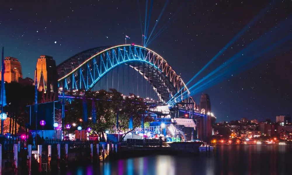 Vivid Sydney Dinner Cruise with Cocktail Style Buffet - 2 Hours | Experience Oz-6