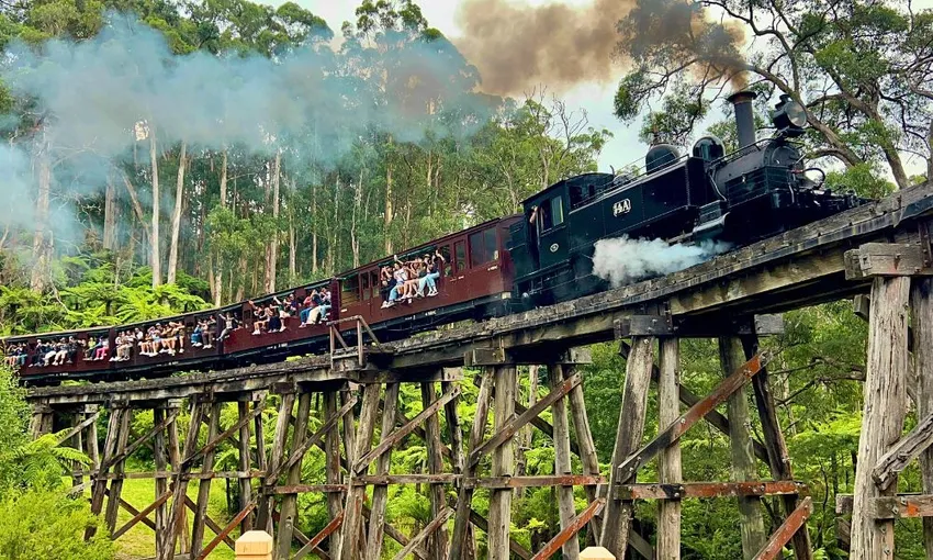 Puffing Billy Steam Train Half Day Tour from Melbourne | Experience OZ