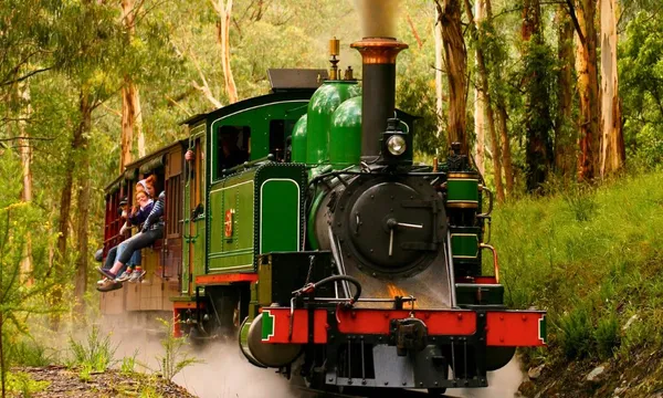 Puffing Billy Steam Train Half Day Tour from Melbourne
