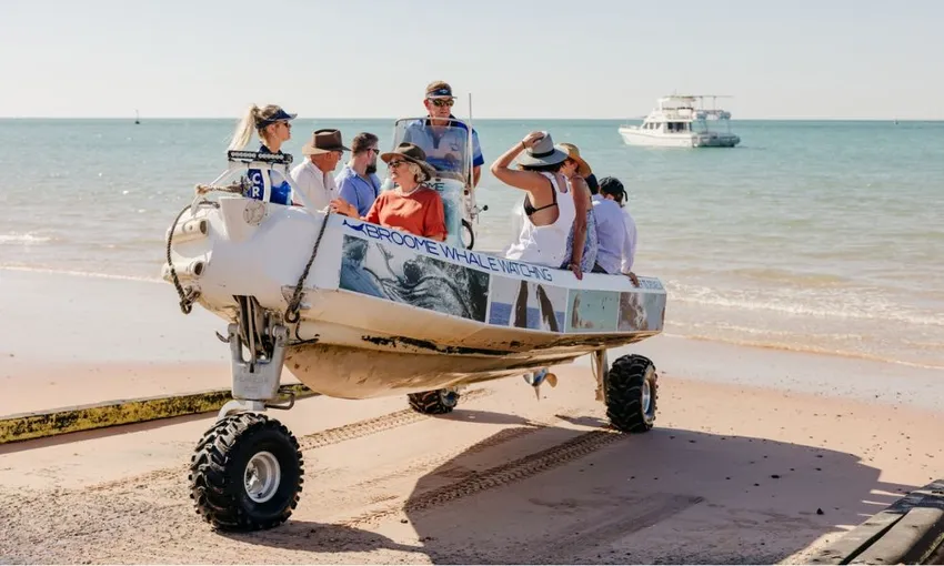 Broome Sunset Whale Watching Cruise with Platter - Half Day