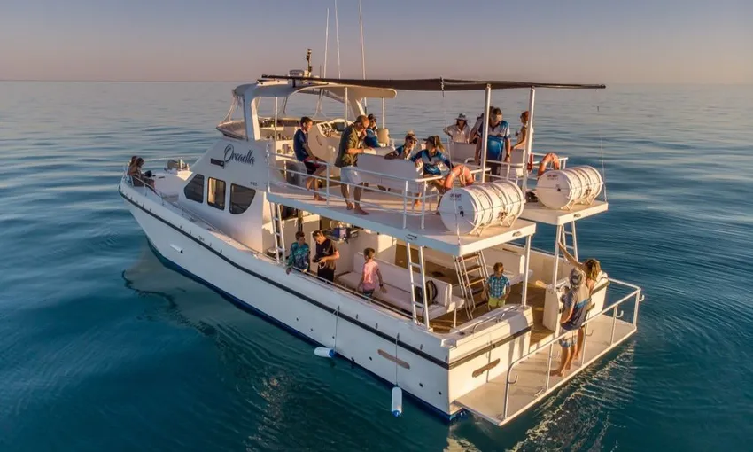 Broome Sunset Whale Watching Cruise with Platter - Half Day