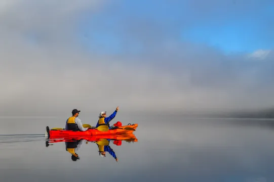 Private Kayak Tour on Lake Mapourika
