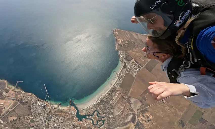 Tandem Skydive, 12,000ft - Wallaroo Beach, SA
