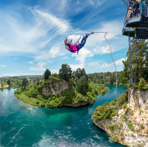 Taupo Bungy and Swing Combo with AJ Hackett
