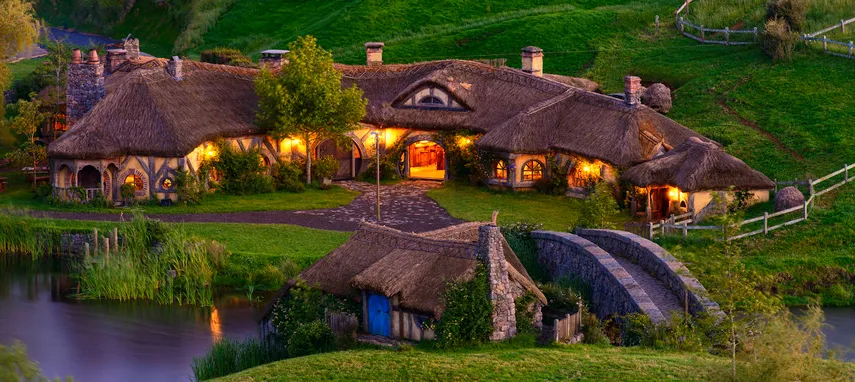 The Hobbiton Movie Set Hobbiton Tour from Matamata NZ | Experience Oz