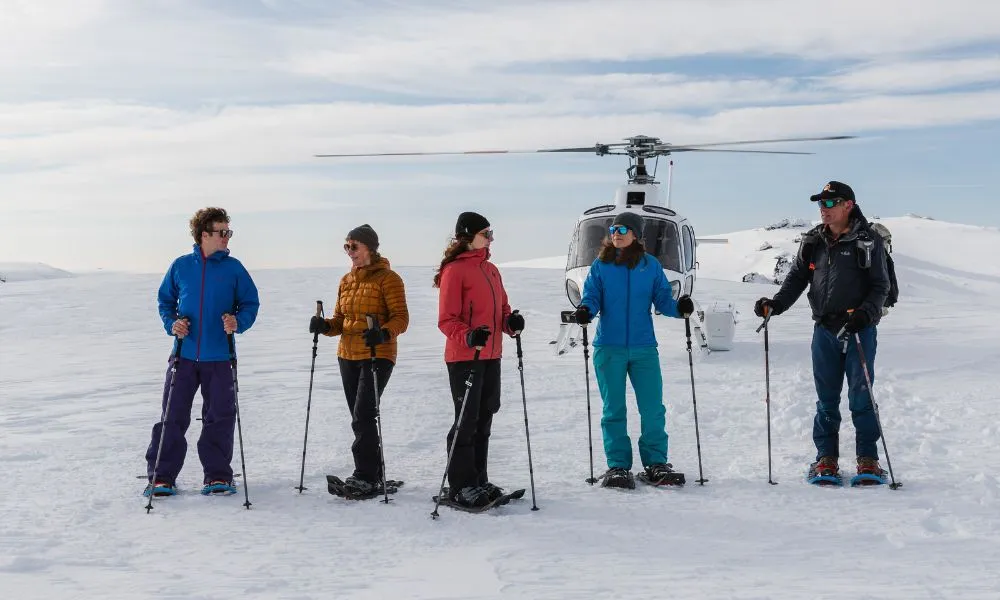 Pisa Range Snowshoe Trek & Helicopter Flight | Experience Oz + NZ-1