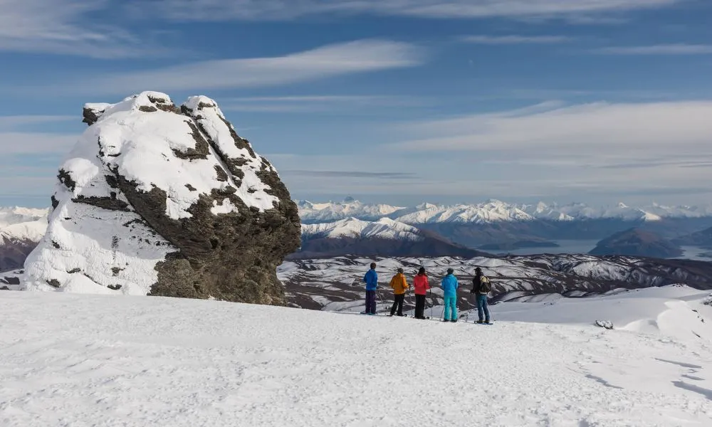 Pisa Range Snowshoe Trek & Helicopter Flight | Experience Oz + NZ-4