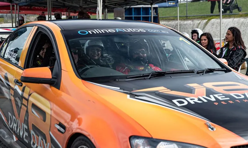 9 Lap Combo V8 Race Car Drive in Perth - 2 Hours | Experience Oz