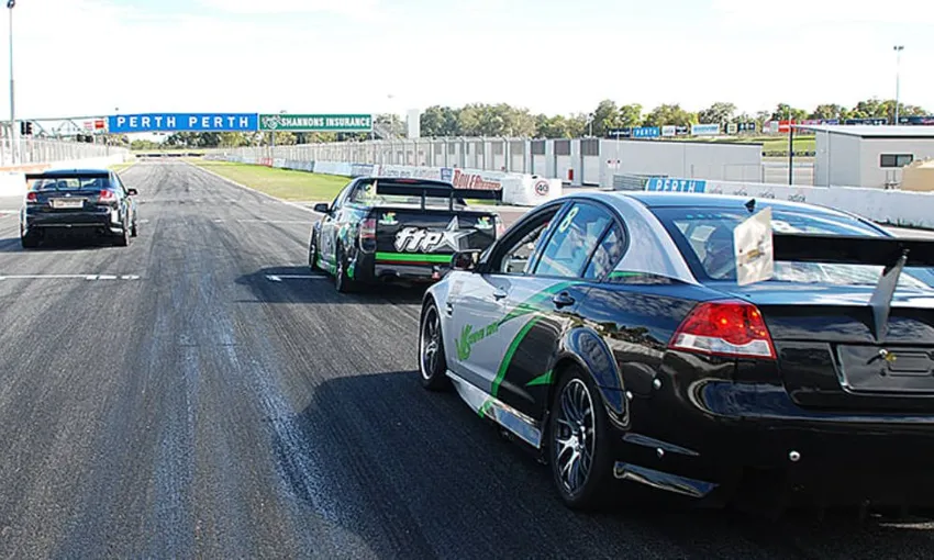 V8 Race Car 11 Lap Combo Ride in Perth - 2 Hours | Experience Oz