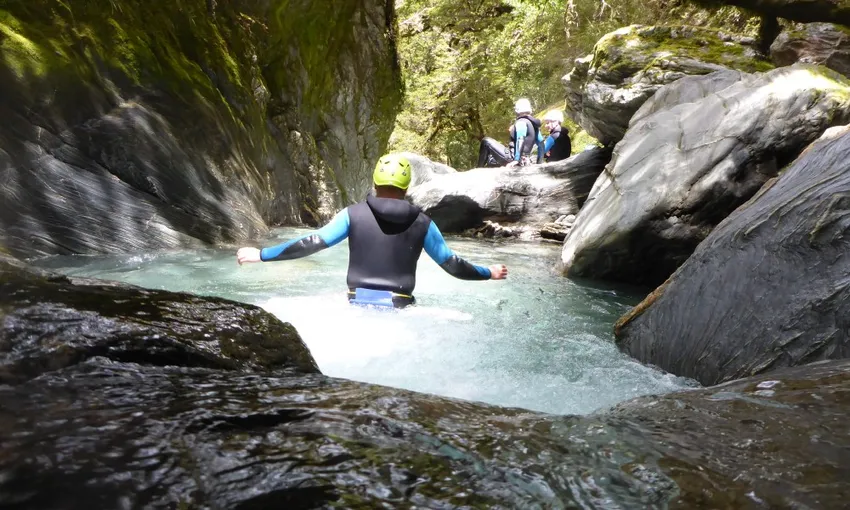 Gibbston Valley Canyoning with Self Drive from Queenstown