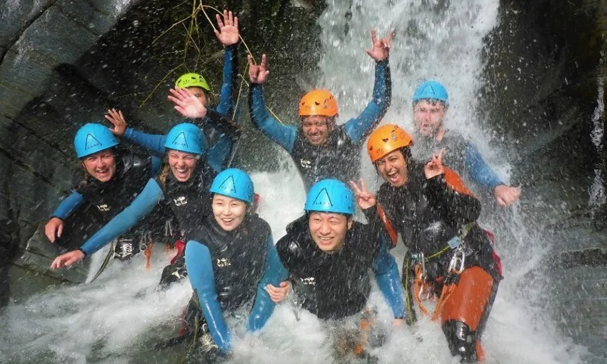 Gibbston Valley Canyoning with Self Drive from Queenstown