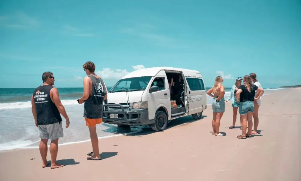 4WD Beach & Bunker Tour Bribie Island - 3 Hours | Experience Oz-4