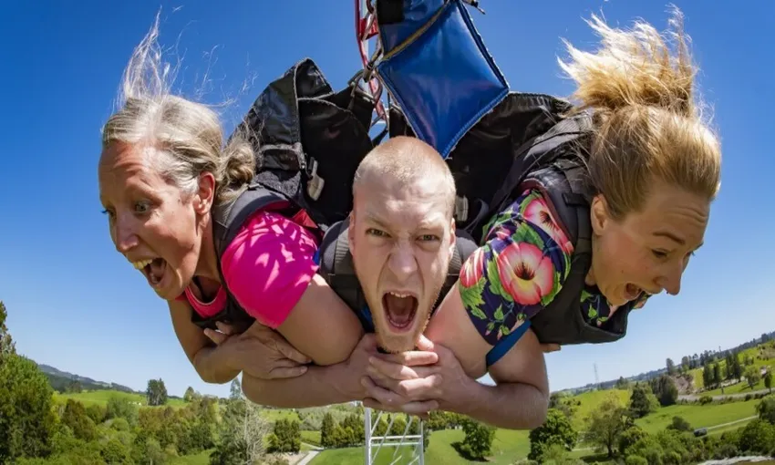 Rotorua Swoop and Plunge Swing - 15 Minutes | Experience Oz + NZ