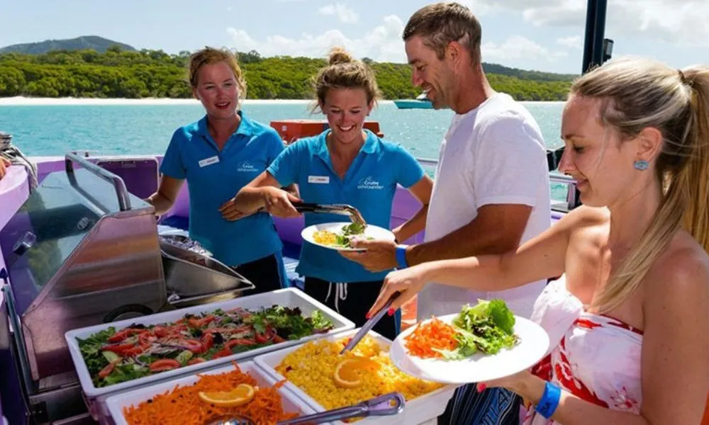 Whitehaven Beach and Hill Inlet Chill and Grill ex Port of Airlie | Experience OZ-7