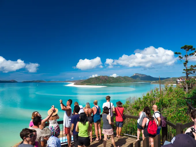 Whitehaven Beach and Hill Inlet Chill and Grill ex Port of Airlie | Experience OZ