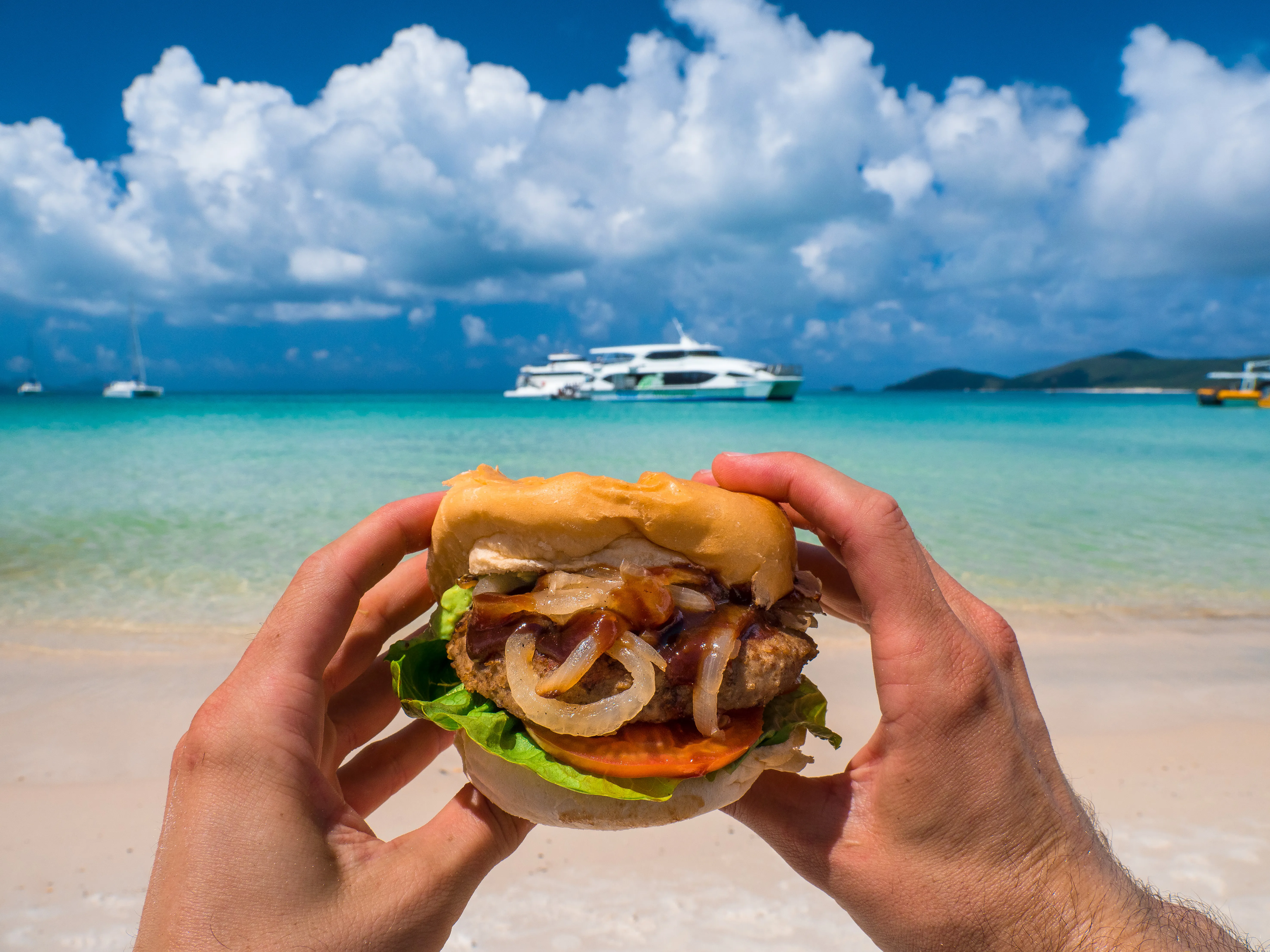 Whitehaven Beach and Hill Inlet Chill and Grill ex Port of Airlie | Experience OZ-10